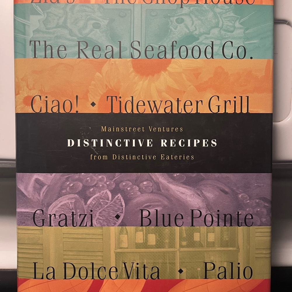 Mainstreet Ventures : Distinctive Recipes from Distinctive Eateries Cookbook